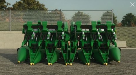 Скачать мод John Deere 612FC/712FC v1.0.0.0 (1.21.x) ДЛЯ FARMING SIMULATOR 2025