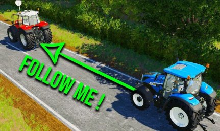 Скачать мод Follow Me/Следуй за мной версия 1.2.1.40 для Farming Simulator 2017 (v1.4.4)