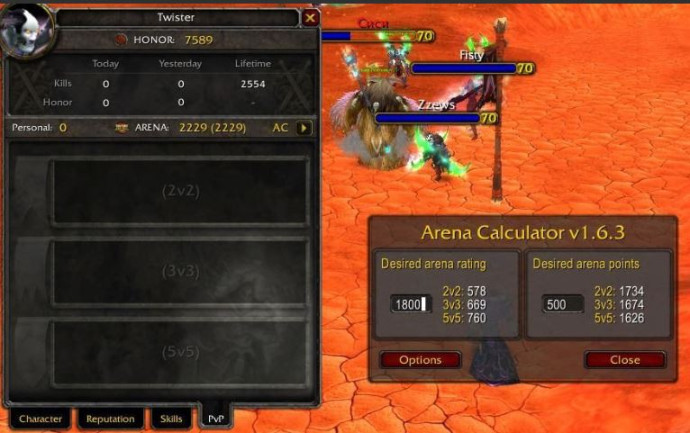 Скачать Arena Calculator для 2.4.3