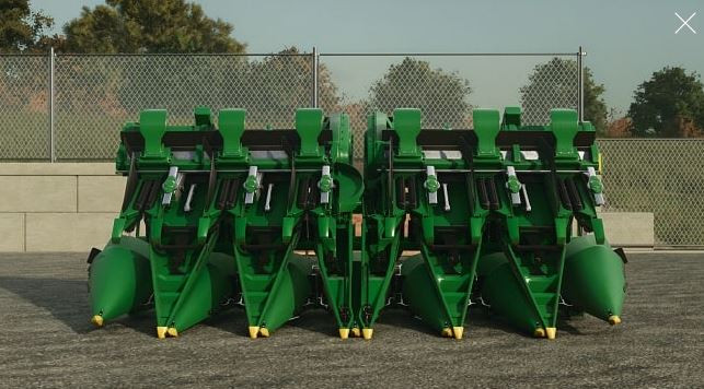Скачать мод John Deere 612FC/712FC v1.0.0.0 (1.21.x) ДЛЯ FARMING SIMULATOR 2025