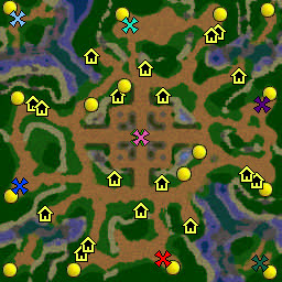 Скачать карту Melee Survival:Lost Temple Defense 1.6