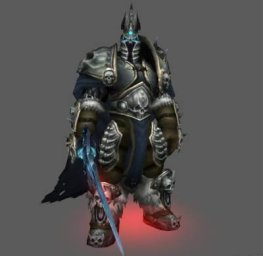 Скачать модель Arthas Lich King